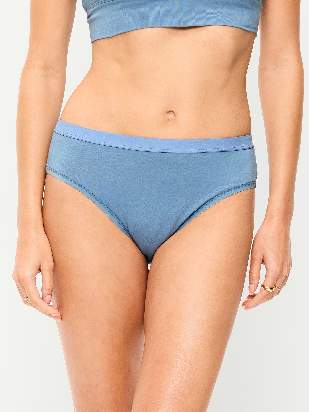 Image number 1 showing, High-Waisted Everyday Cotton Underwear