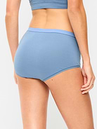Image number 2 showing, High-Waisted Everyday Brief Cotton Underwear
