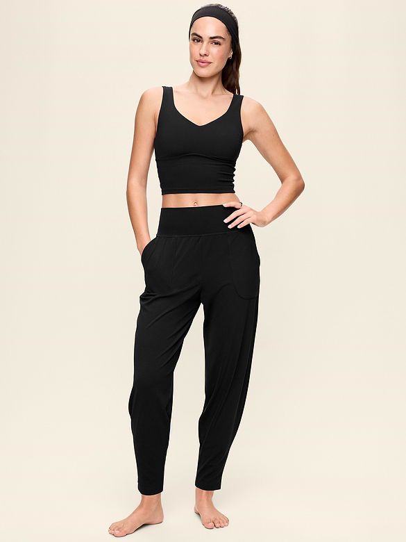 High-Waisted StudioSmooth Jogger