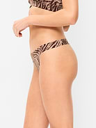 Image number 3 showing, Low-Rise No-Show Thong Underwear 6-Pack