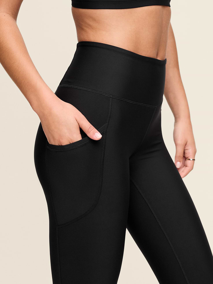Image number 4 showing, High-Waisted PowerSoft Full-Length Pocket Leggings