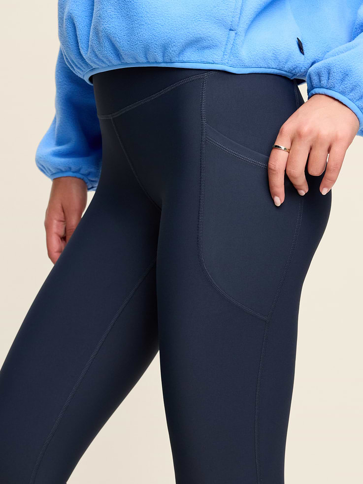 Image number 4 showing, High-Waisted PowerSoft Full-Length Pocket Leggings