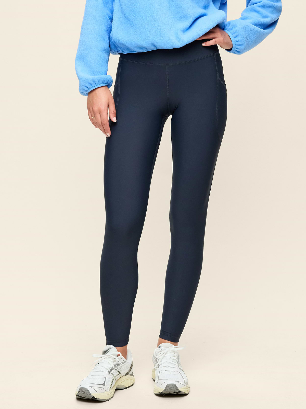 High-Waisted PowerSoft Full-Length Pocket Leggings