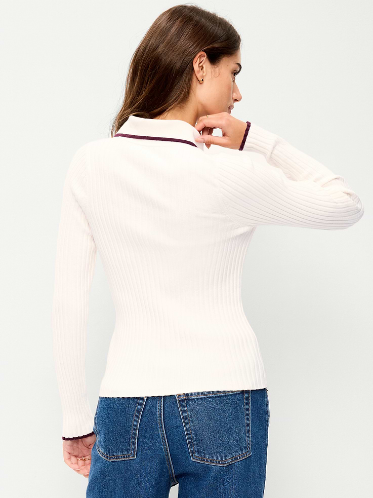 Image number 2 showing, Long-Sleeve Half-Zip Top