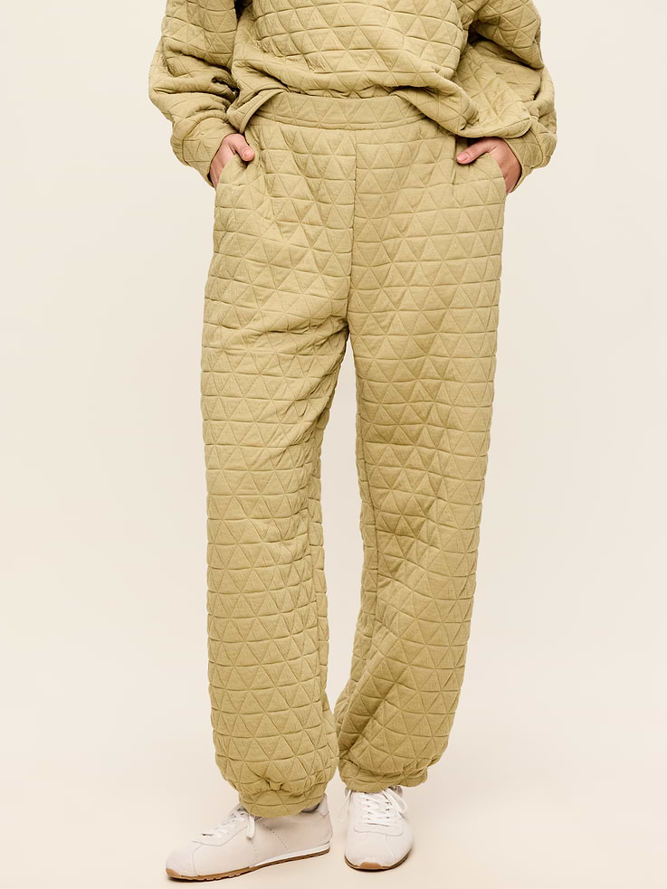 Image number 6 showing, Quilted Bounce Fleece Sweatpant