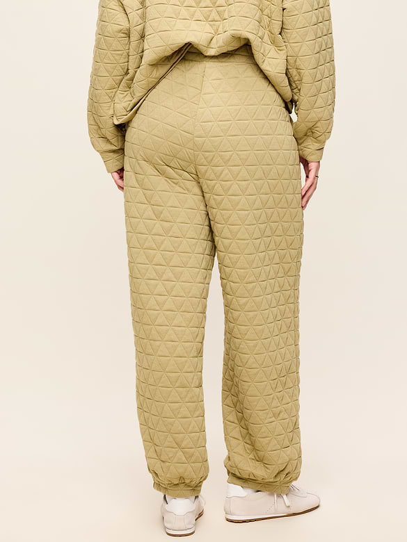 Quilted Bounce Fleece Sweatpant