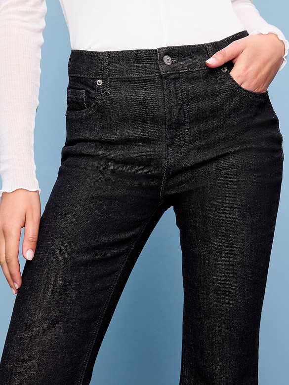 High-Waisted Flare Jeans