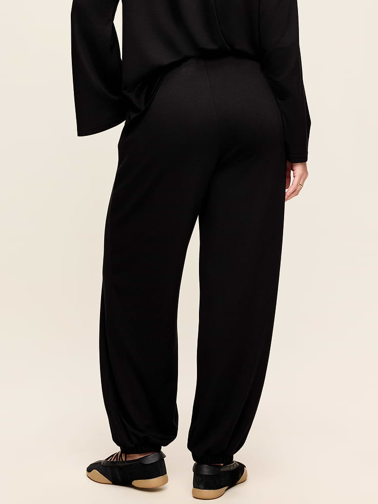 L'image numéro 7 présente Pantalon de jogging surdimensionné bouffant en molleton cocooning