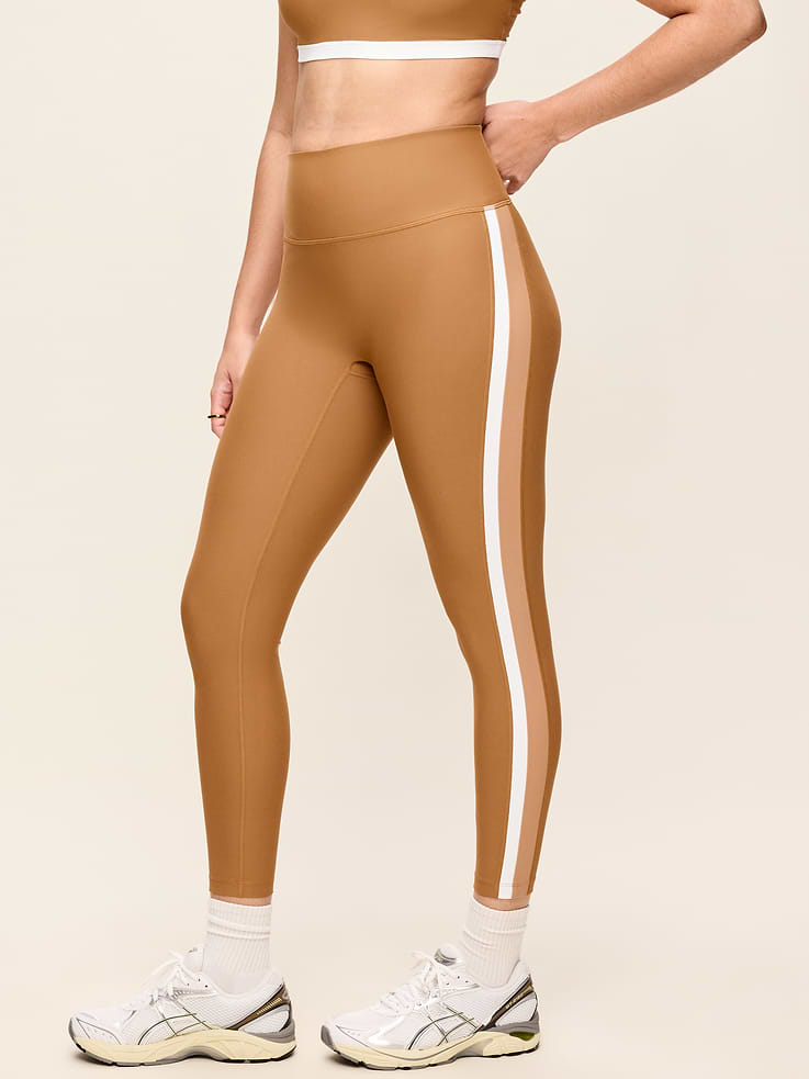 Image number 6 showing, High-Waisted PowerSoft Boundless 7/8 Pocket Leggings – No Front Seam