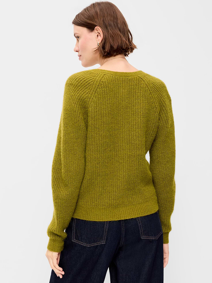 Image number 2 showing, Cozy Crew-Neck Cardigan