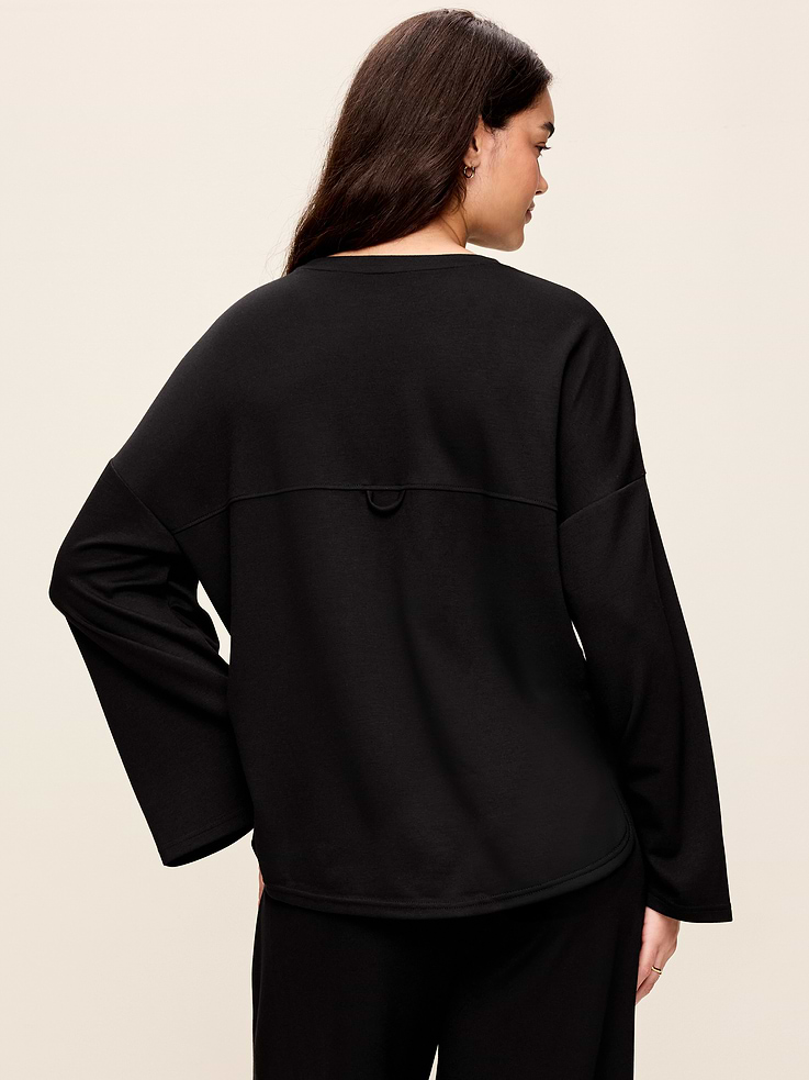 Image 6 of 9, Bounce Lite Oversized Bell-Sleeve Tunic