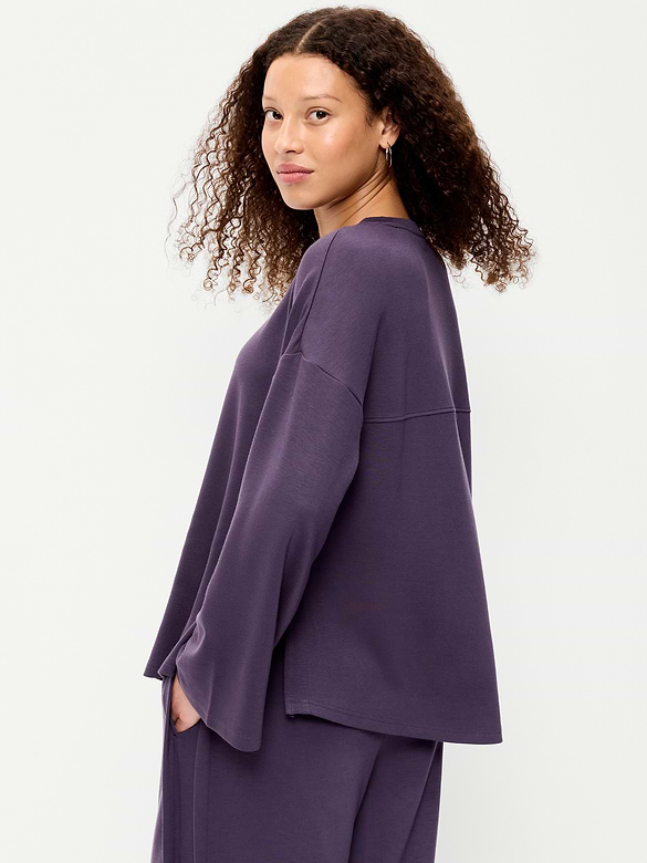 Bounce Lite Oversized Bell-Sleeve Tunic
