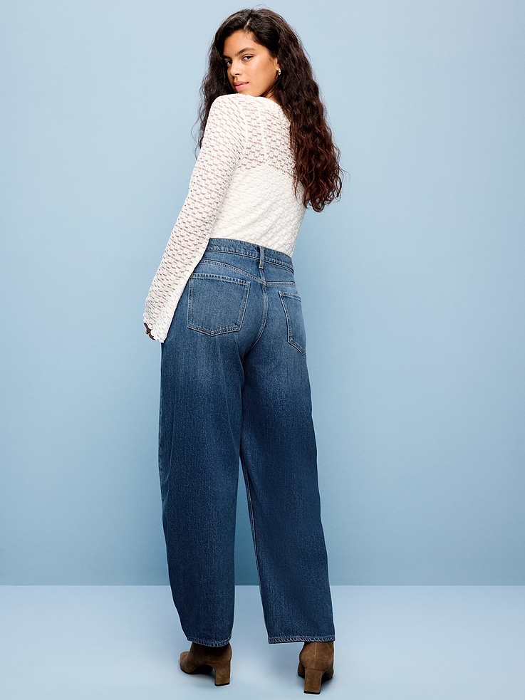 Image number 7 showing, The Arc Mid-Rise Barrel Jeans