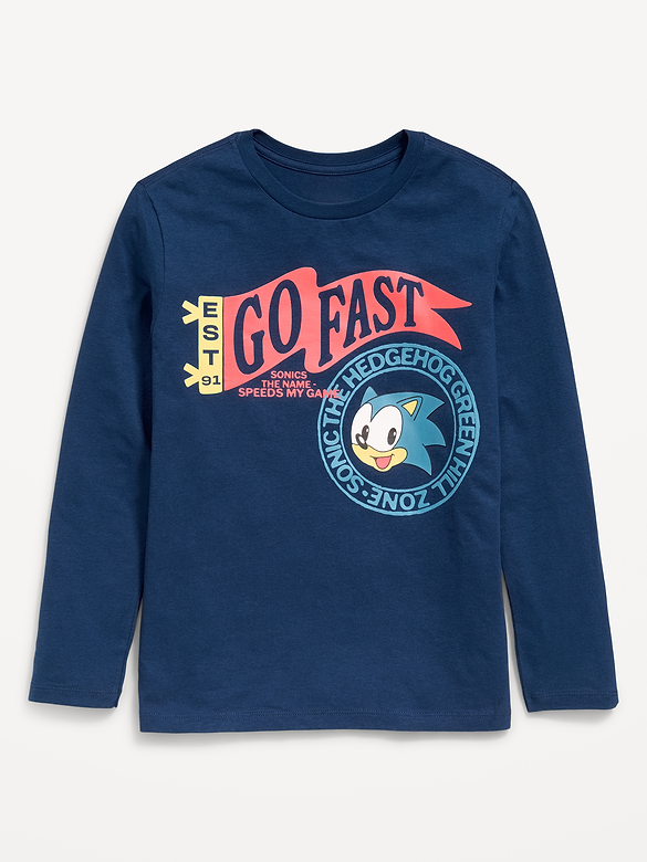 Sonic The Hedgehog™ Gender-Neutral Graphic T-Shirt for Kids