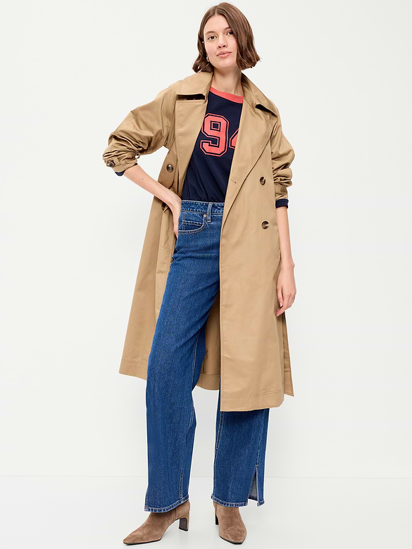 Full-Length Trench Coat