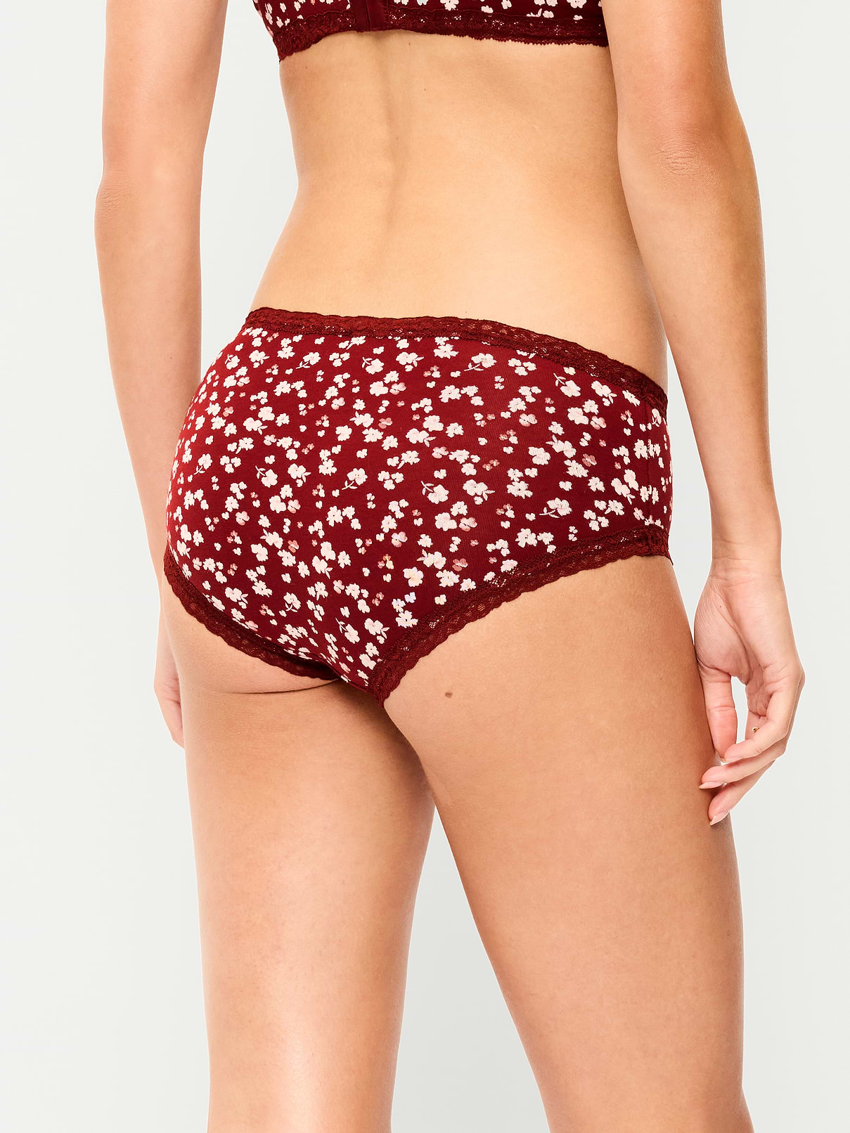 Image number 2 showing, Lace-Trim Hipster Underwear