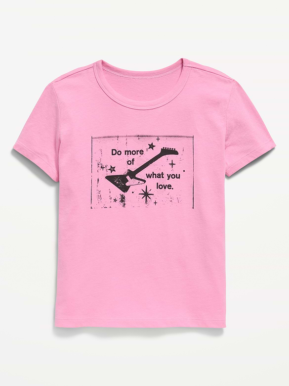 Short-Sleeve Graphic T-Shirt for Girls