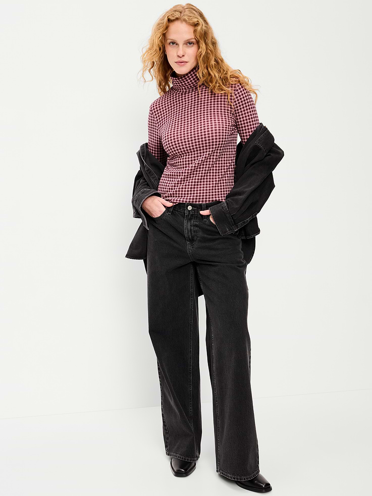 Image number 3 showing, Slim-Fit Printed Turtleneck
