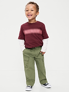 Image number 1 showing, Baggy Cargo Ripstop Pants for Toddler Boys