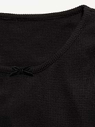Image 4 of 4, CozePlush Fit and Flare Long-Sleeve Dress for Girls