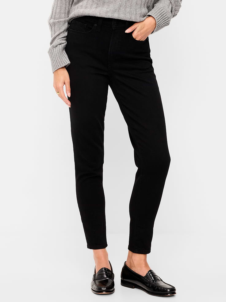 Image number 2 showing, High-Waisted OG Straight Ankle Jeans