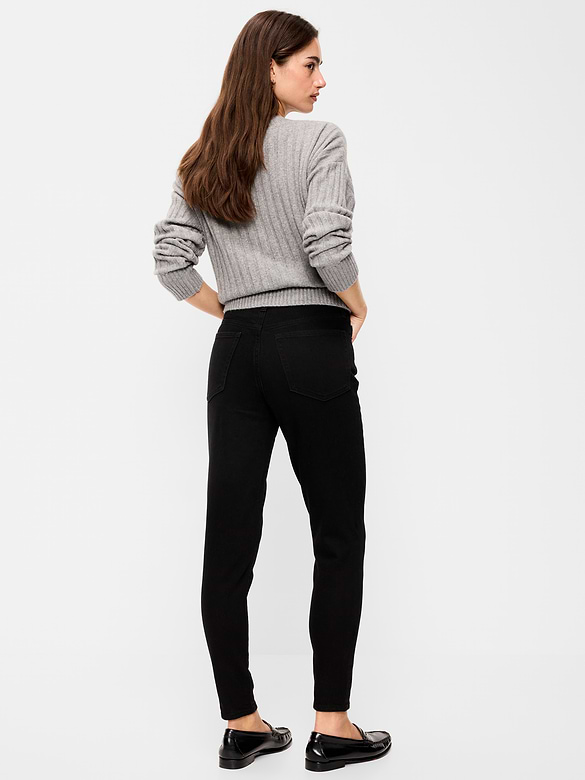 High-Waisted OG Straight Ankle Jeans