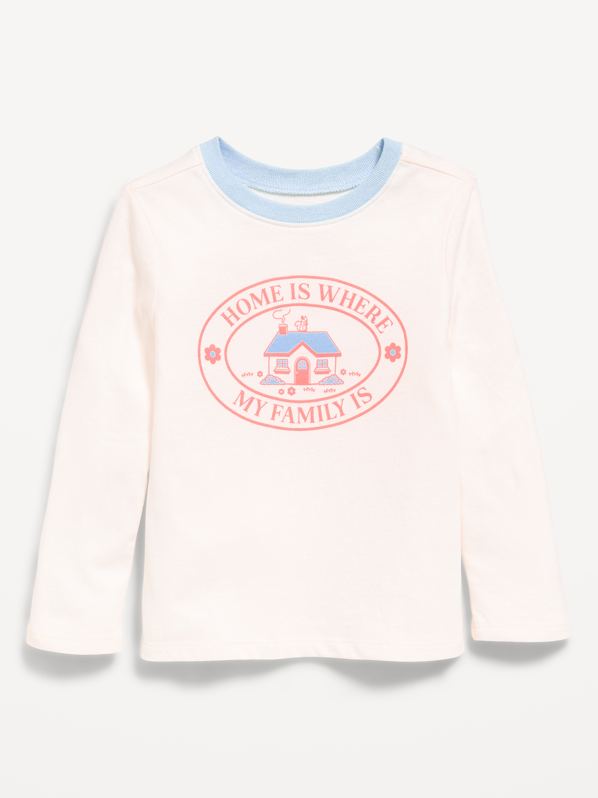 Image 1 of 1, crew neck, long sleeves, graphic at front, Product #910261