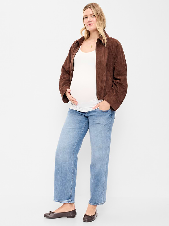 Maternity Low-Rise OG Loose Jeans