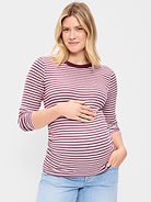 Image number 1 showing, Maternity Snug Long-Sleeve T-Shirt