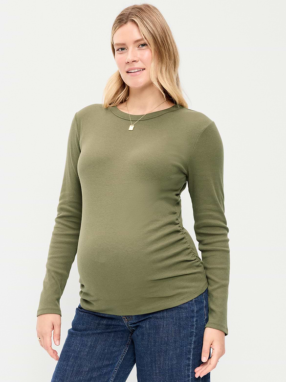 Maternity Snug Long-Sleeve T-Shirt