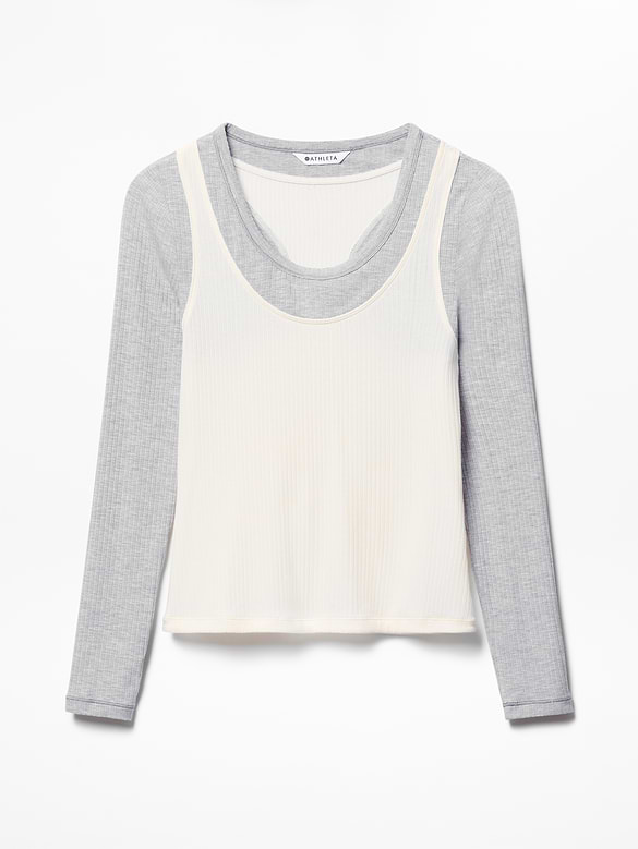 Perfect Rib Layered Top