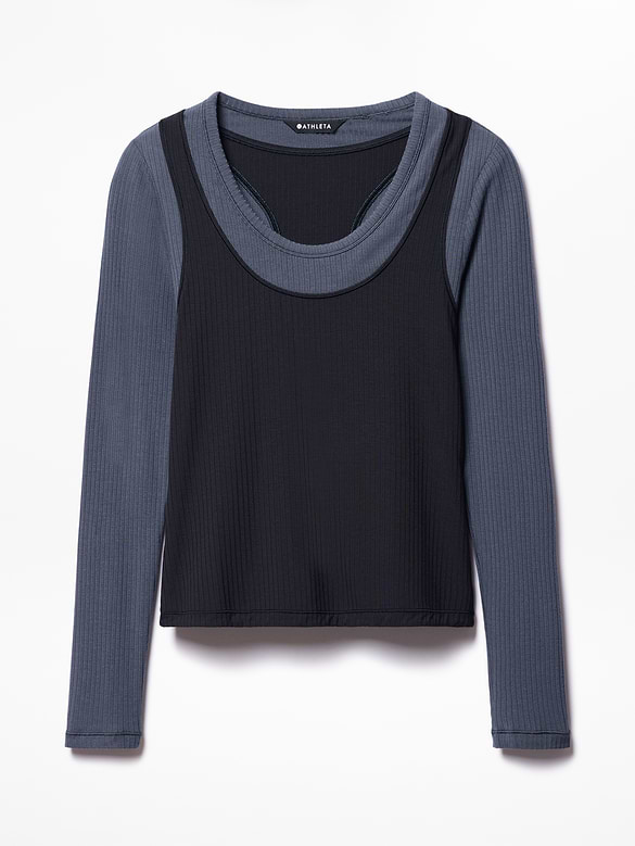 Perfect Rib Layered Top