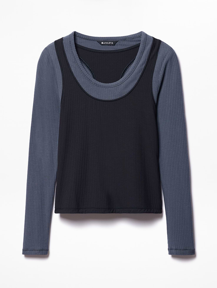 Image number 7 showing, Perfect Rib Layered Top
