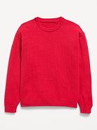 Image 1 of 3, crew neck, long sleeves, ribbed cuffs and hem, Product #1182738