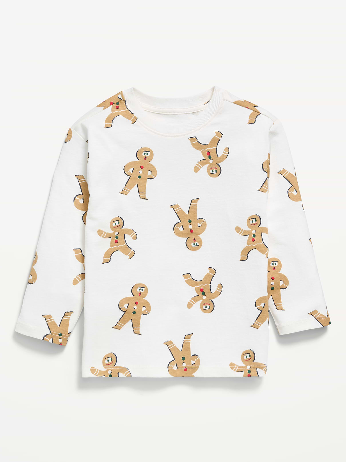 Image 1 of 3, crew neck, long sleeves, all-over print, Product #1181688