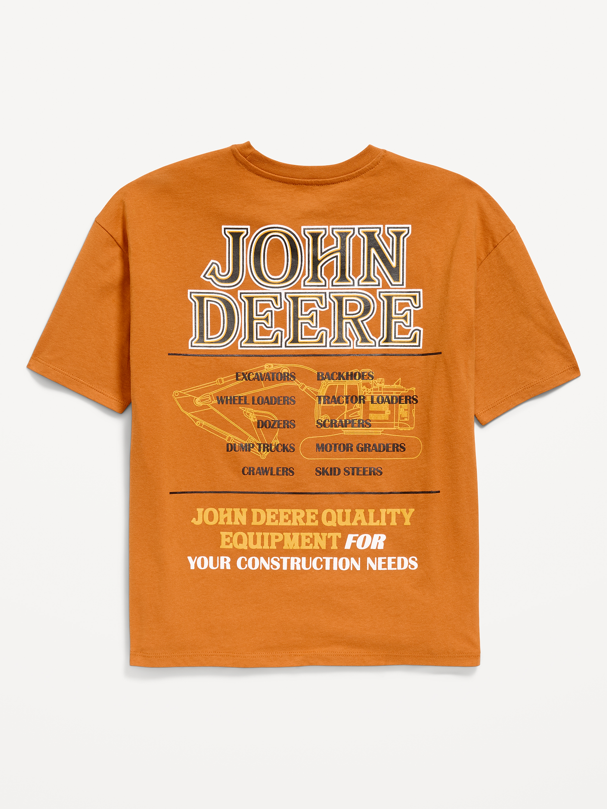 Image 2 of 2, John Deere™ Oversized Gender-Neutral T-Shirt for Kids