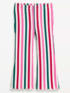 Image 1 of 1, elasticized waist, lettuce edge leg cuffs, flared leg, Product #1184908