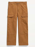 Image 2 of 2, Baggy Cargo Canvas Pants for Boys