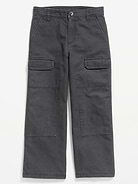 Image 4 of 4, Baggy Cargo Canvas Pants for Boys