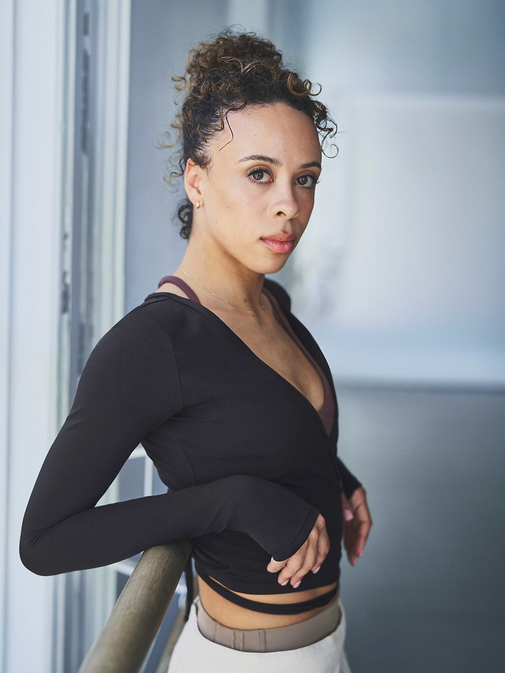 Image number 7 showing, Transcend Wrap Crop Top