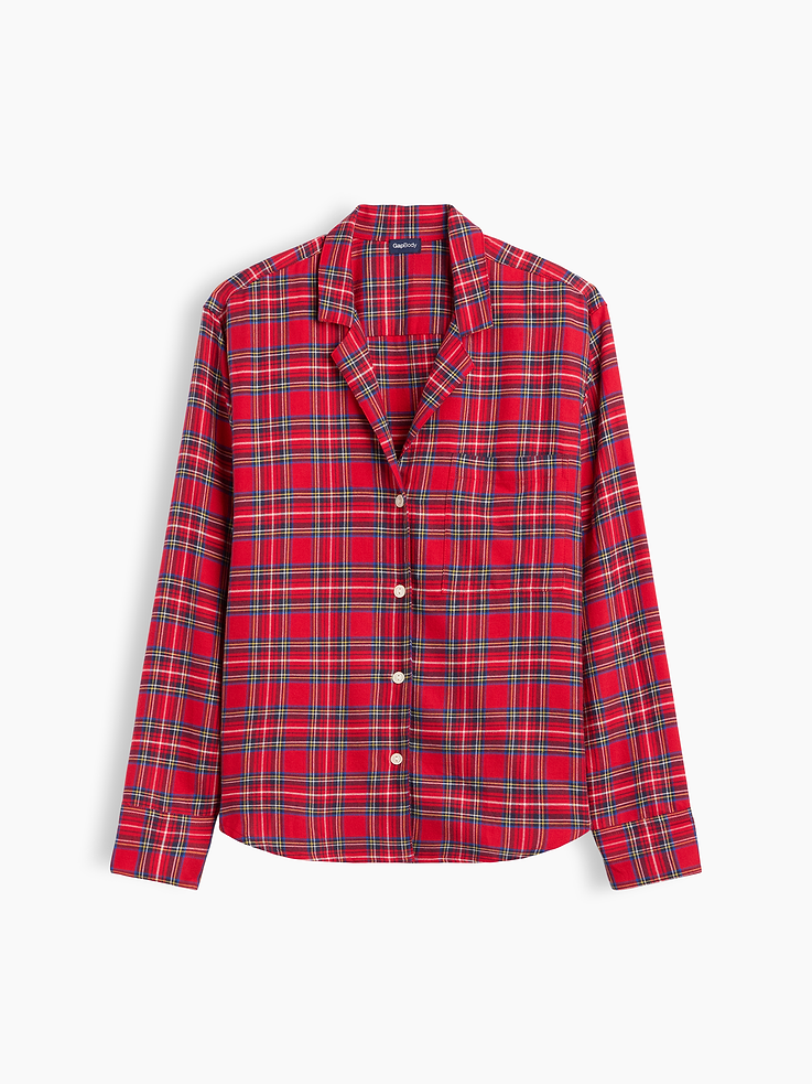Image number 4 showing, Flannel PJ Shirt