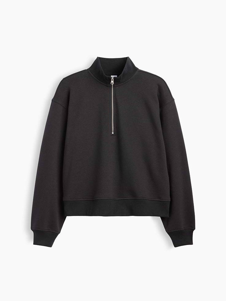 Image number 5 showing, Relaxed Fleece Half-Zip Sweatshirt