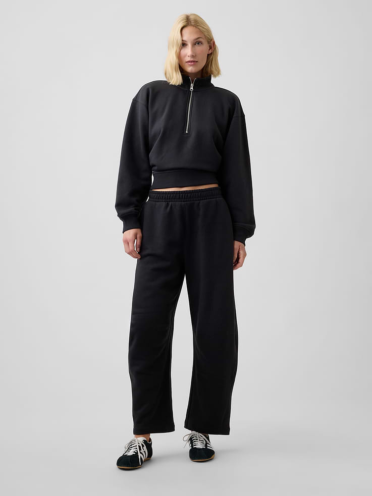 Image number 3 showing, Relaxed Fleece Half-Zip Sweatshirt