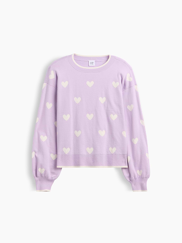Kids Relaxed Intarsia Sweater