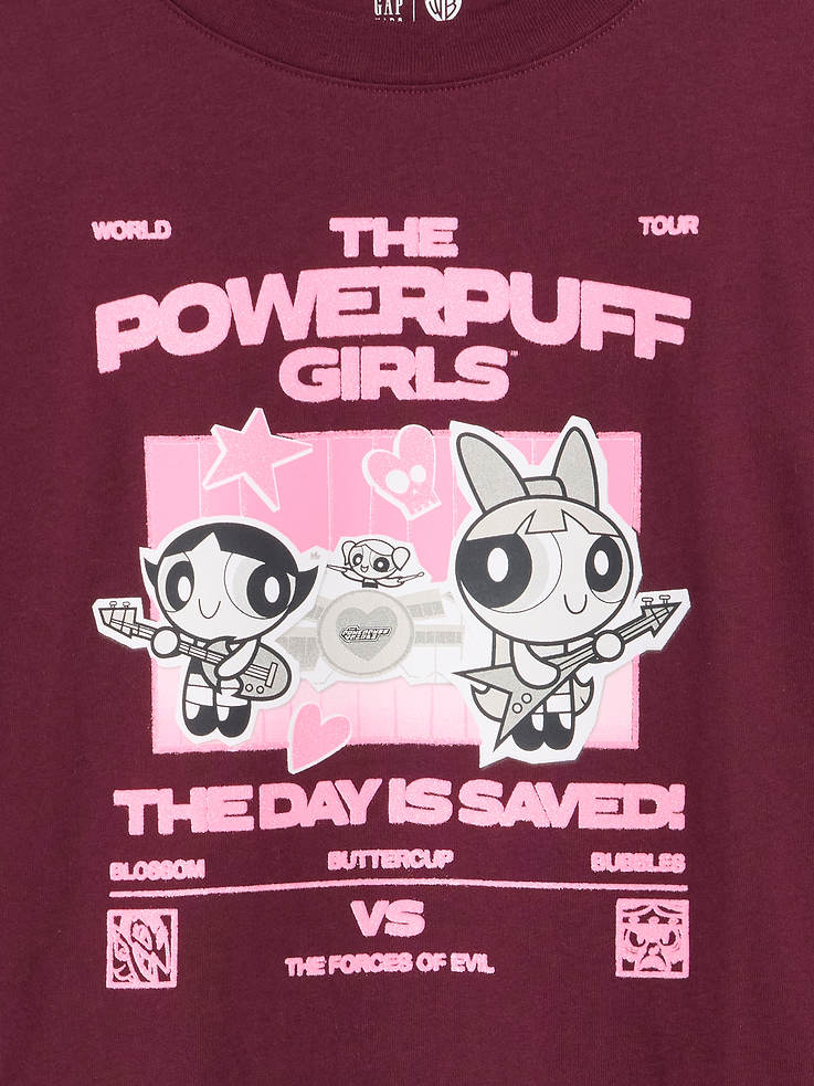 Image 2 of 3, GapKids The Powerpuff Girls Relaxed Graphic T-Shirt