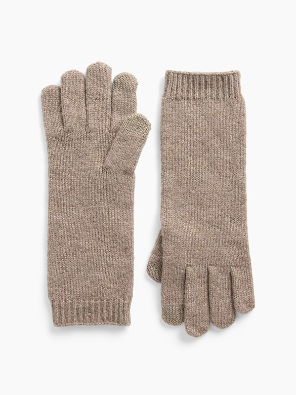 CashSoft Recycled Ribbed Gloves