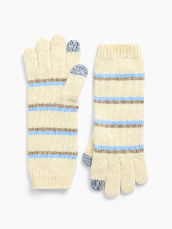 CashSoft Recycled Ribbed Gloves