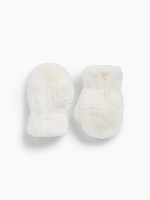 Toddler Faux-Fur Mittens