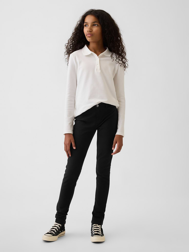 Image number 1 showing, Kids Uniform Ponte Pants