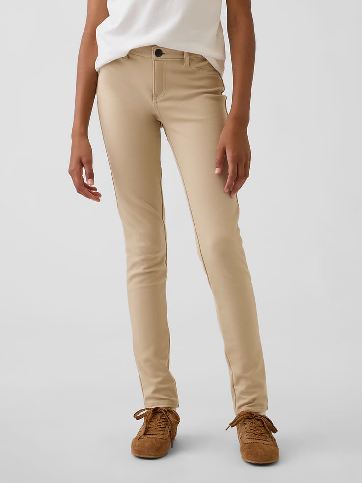 Image number 2 showing, Kids Uniform Ponte Pants